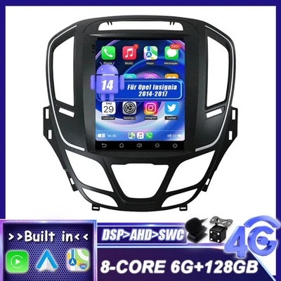 6GB+128GB Autoradio Für Opel Insignia 2014-2017 Car Play Android GPS DSP CarPlay - Bild 1 von 4