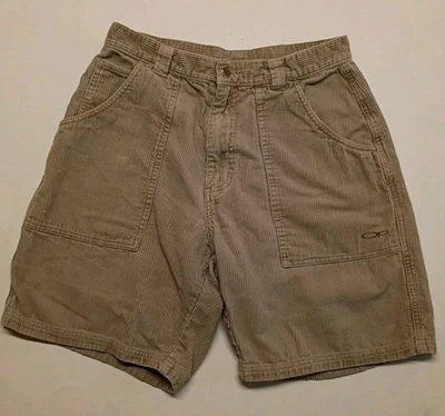 Pantalones Cortos Ocean Pacific OP Pana 30" Cintura Marrón Tostado Informal Patinador Surf De Colección Foto 1 de 4