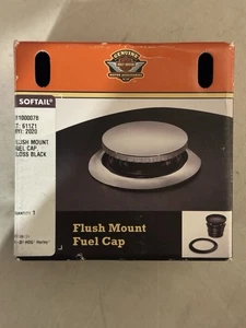 Harley-Davidson NEW OEM Flush Mount Fuel Gas Cap fxs/fxsb 61100007B Black A4 - Bild 1 von 2