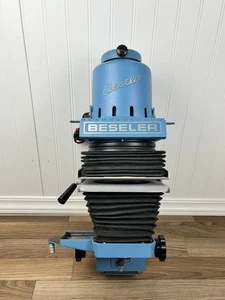 Vintage Beseler Model 23C Series II Blue Darkroom Photo Enlarger, OHNE Ständer - Bild 1 von 24