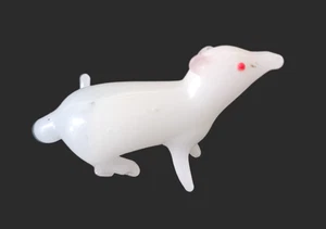 Hand Blown Glass Figurine Collectibles Handmade Miniature Rat Mouse - Picture 1 of 5