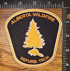 Alberta Canada Wildfire Maintenance Crew Refurbish Tech Patch