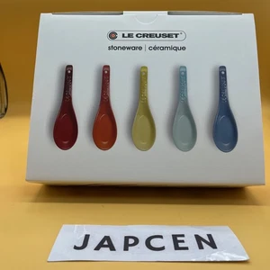 Le Creuset Neo Renge Rainbow 5 Set ASIA LIMITED EDITION Japan Chinese Spoon - Picture 1 of 11