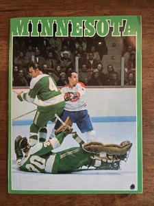 Raro programa de álbum autógrafo firmado por el equipo de estrellas del norte de Minnesota 1972 de la NHL - Imagen 1 de 17