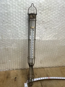 ANCIEN THERMOMETRE Cage En Fer Ref N.1 Outil De Mesure - Picture 1 of 9