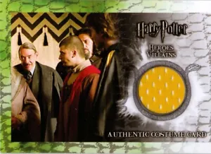 Harry Potter Heroes & Villains COSTUME C11 Robert Pattinson 213/380 - Picture 1 of 1