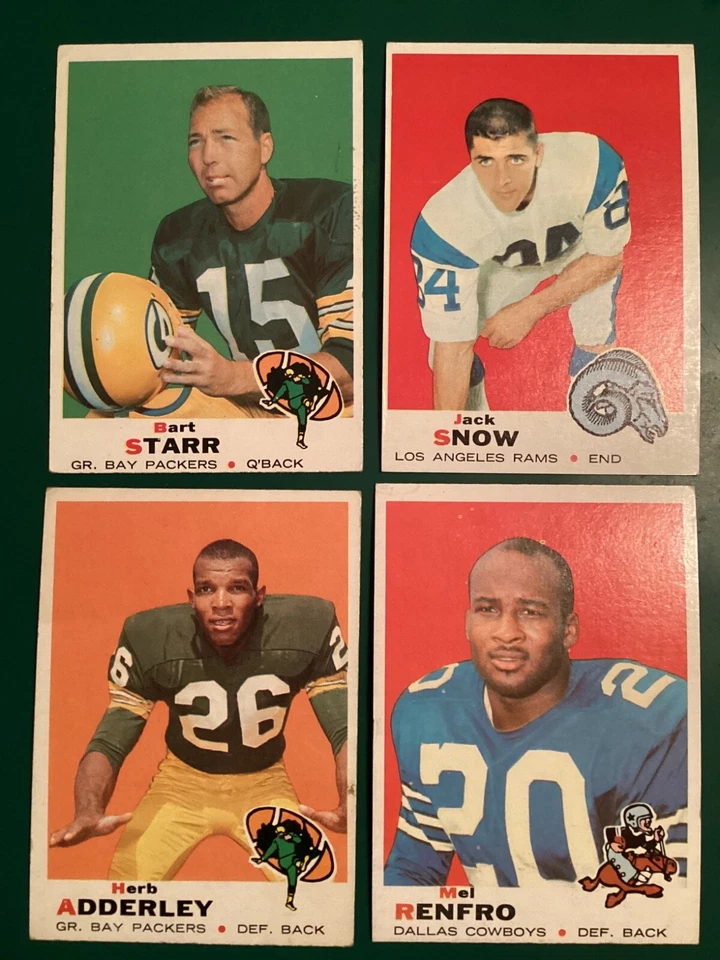 1969 Topps Football U Pick All Pictured Combine Ship Discount 1-263 Mid Grade - Image 1 of 1