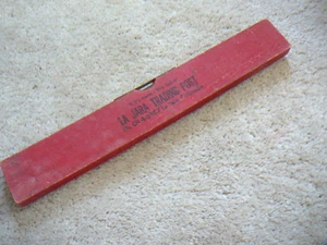 La Jara Handelsposten CO Colorado Vintage Werbung 12 Zoll Holzwasserwaage & Lineal - Bild 1 von 4