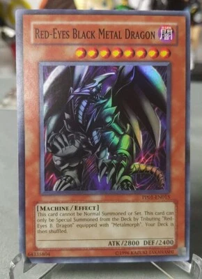 Red-Eyes Black Metal Dragon PP01-EN015 SECRET Rare Premium Pack Yugioh NM/M - Image 1 of 2