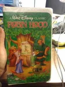 A WALT DISNEY CLASSIC: ROBIN HOOD, BRAND NEW (OLD STOCK) SHRINK WRAPPED / NIB - Imagen 1 de 7