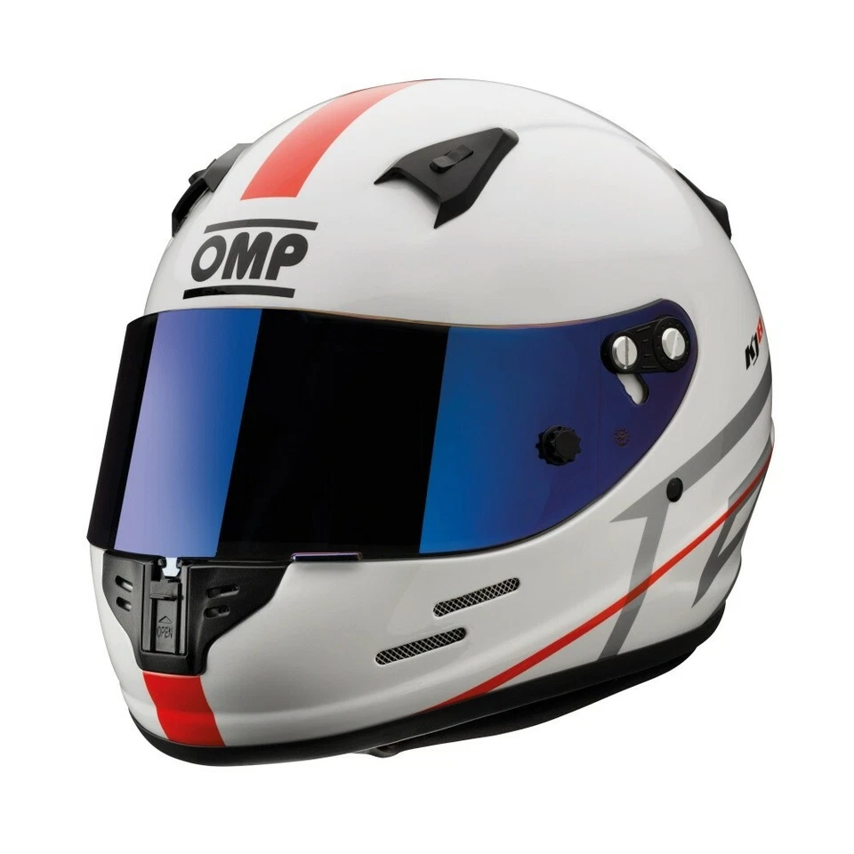 CASQUE KJ8 EVO CMR BLANC M 56-57CM KARTING ENFANT - Photo 1/1