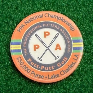 Professional Putters Association PPA 2014 Poker Chip PUTT-PUTT Golf Ball Marker - Picture 1 of 3