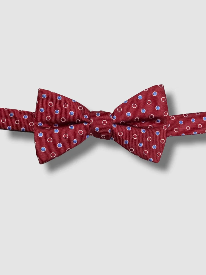 49 美元 Countess Mara 男式红色多点可调节预绑领结 — 第 1/1 张图片