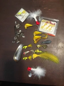 18 fishing lures various sizes & brands Gag's Grabbers ,dardevlet & road runner - Picture 1 of 5