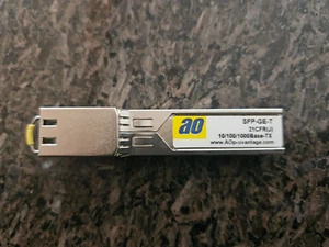 SFP-GE-T Cisco compatible 1000BASE-T SFP COPPER 100M RJ45 MMF TRANSCEIVER GLC-T - Picture 1 of 2