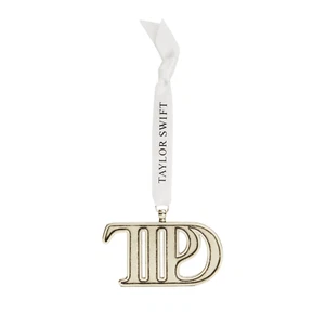 Taylor Swift TTPD The Tortured Poets Department TTPD Logo Ornament In Hand NIB - Picture 1 of 5