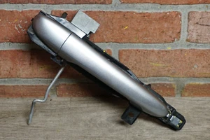 SILVER 2010-2011 MAZDA 3 I SEDAN REAR RIGHT EXTERIOR DOOR HANDLE W/ BRACKET OEM - Picture 1 of 6