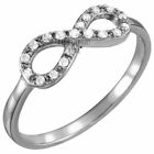 Gorgeous 1.01ctw Genuine Diamond 14Kt Hallmarked Solid White Gold Wedding Ring