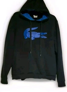 Lacoste Sport Hoodie Croc Logo Men's Size 5 (Large) Slim - Picture 1 of 5