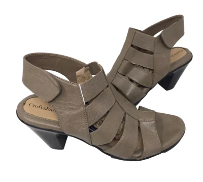 Croft & Barrow Mujer Película Ortholite Enjaulado Tacones Altos Taupe Talla:9.5 175Q Foto 1 de 4