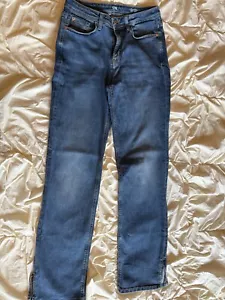 Jeans Hohe Taille Weites Bein - Bild 1 von 4