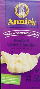 Annie's Macaroni & Cheese Shells & White Cheddar With Organic Pasta 6 oz - 1 Box - Picture 1 of 4