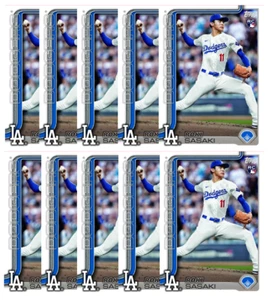 2025 Topps Series 2 - (10)-COUNT BASE & ROOKIE PLAYER LOTS #s 351-500 - U Pick - Picture 1 of 1