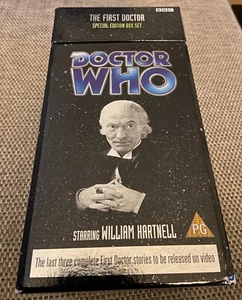 Doctor Dr Who The First Doctor VHS Box Set Sensorites Time Meddler Gunfighters - Picture 1 of 4