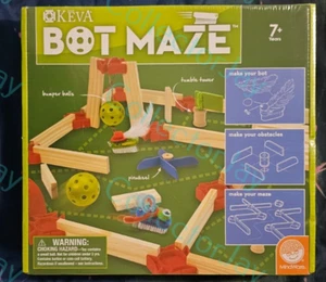 Mindware KEVA maker Bot maze for ages 7+ Design your Bot Maze *New & Sealed* - Picture 1 of 2