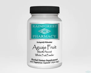 Rainforest Pharmacy pure Aguaje Fruit Powder - 100 vegetarian capsules - Picture 1 of 1