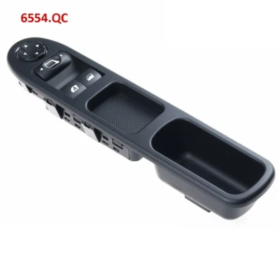 Interruptor de consola ventana eléctrica principal Fit Peugeot 207 Citroen C3 Picasso 6554.QC, Foto 1 de 4