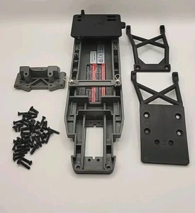 Fits Traxxas Stampede 2wd BL2s XL5 Chassis 3622R Skid Plates Bulkhead & Screws - Picture 1 of 6