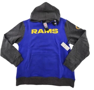 Para hombres Los Angeles Rams NFL x Darius Rucker Colorblock Pullover Sudadera con Capucha Mediana  - Imagen 1 de 2
