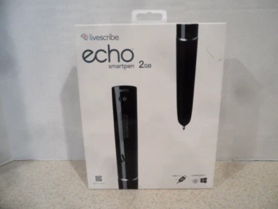 Livescribe Echo Smartpen 2GB Black APX-00008 - BRAND NEW SEALED - Image 1 of 4