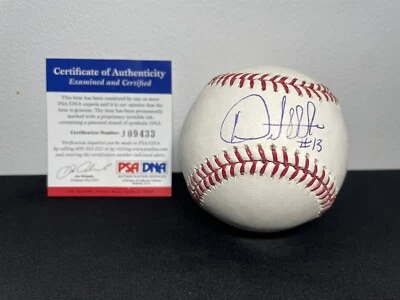 Orlando Hudson Signed Autograph Official Rawlings MLB Baseball PSA DNA - Image 1 of 4