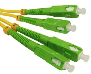 DG Systems - Bretella ottica monomodale duplex SC/APC - Made in Italy - Photo 1/1