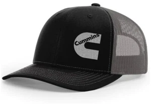 Sombreros de camionero Cummins Snapback 112 negros/carbón - Imagen 1 de 2
