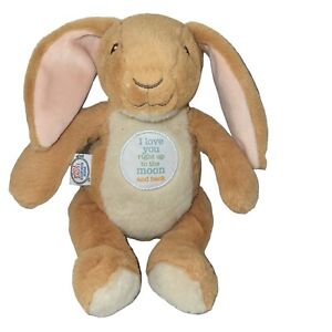 Kids Preferred Guess How Much I Love You Bunny Rabbit Plush Moon & Back 9”