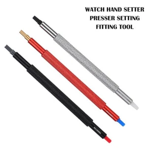 3pcs Wrist Watch Hand Fitting Installing Setting Setter Presser Repair Tool - Picture 1 of 12