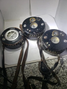Reloj Patrulla de Metal 3 Detax Newman Alert Watan’s con Estuche LTHR Correas SIN LLAVES - Imagen 1 de 6