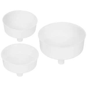  Imbuto cucina bocca larga 3 pezzi imbuto in plastica per lattine da cucina per riempimento - Foto 1 di 12