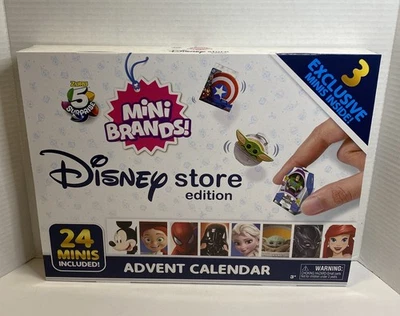 Disney Store Calendario de Adviento Mini Marcas 24 Minis 3 Minis Exclusivas 2021 Foto 1 de 3