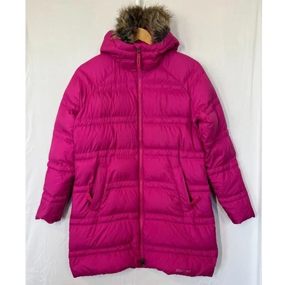 Abrigo Marmot Montreaux 2.0 Niñas Talla XL 700 Relleno Pato Imitación Piel Magenta Rosa Foto 1 de 4