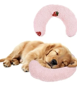 Soft U-Pillow For Cat/Dog to help Pet Sleeping & Provide Comfort/Reduce Anxiety - Picture 1 of 5
