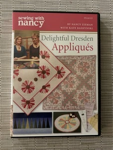 Sewing with Nancy DVD Delightful Dresden Appliques w Kate Bashynski - Picture 1 of 3
