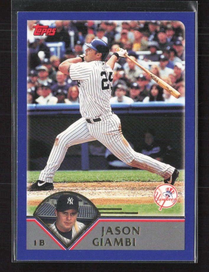 2003 Topps #30 Jason Giambi New York Yankees (Z) - Image 1 of 2