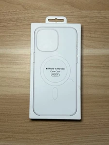 Genuine Apple Clear Case with MagSafe for iPhone 15 Pro Max Open Box - Photo 1 sur 4