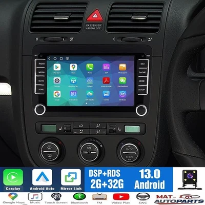 Autoradio Android 13 mit CarPlay Für Skoda Roomster 2006-2015/Superb 2008-2015 - Bild 1 von 4