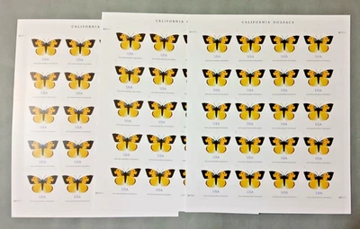Scott # 5346 Dogface Butterfly Sheet Of 20 Stamps MNH-US (Lot of 3 Sheets) - Image 1 of 4