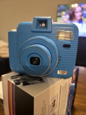 SHARPER IMAGE Instant Camera Blue - Image 1 of 4